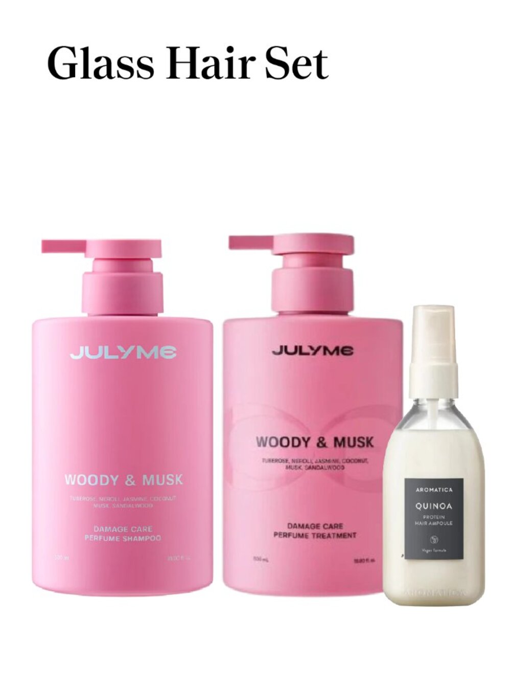 Glass Hair Set - JulyMe, Aromatica